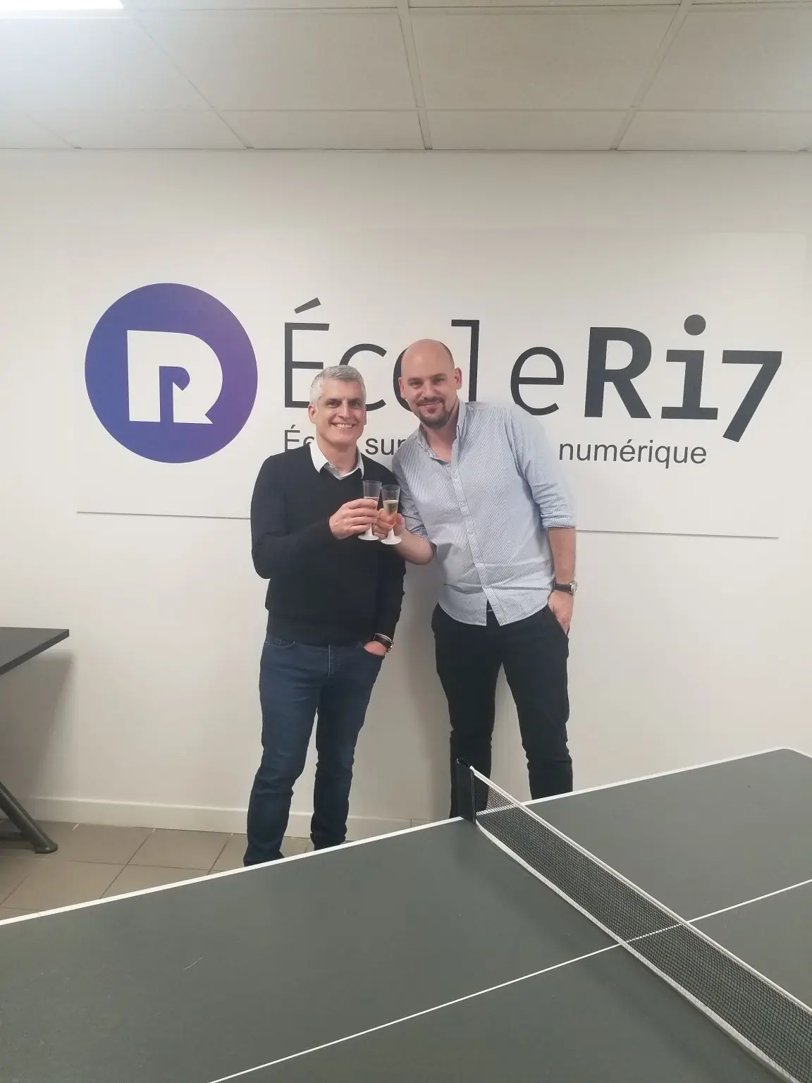 Photo de William Sauvage et Serge Lopez Vasquez